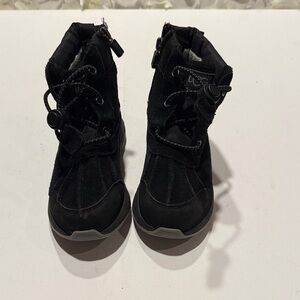UGG Kids Black Winter Boots